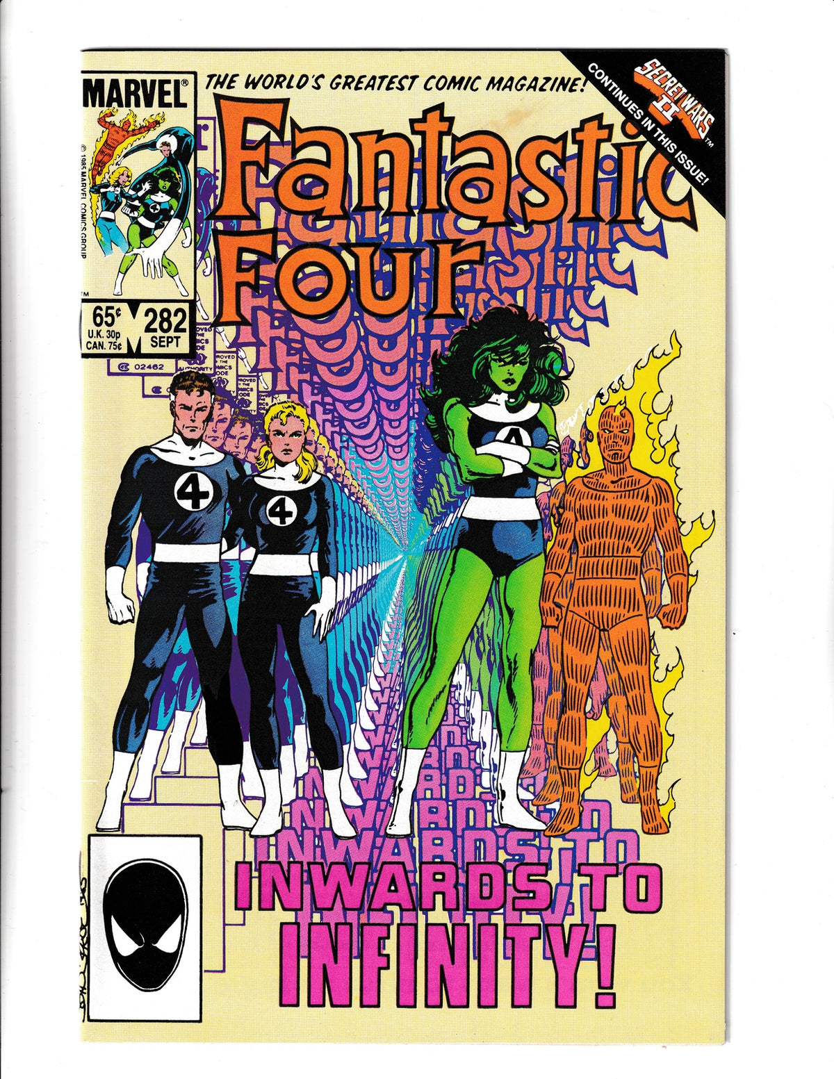 Fantastic Four #282 (1985) Marvel Comics
