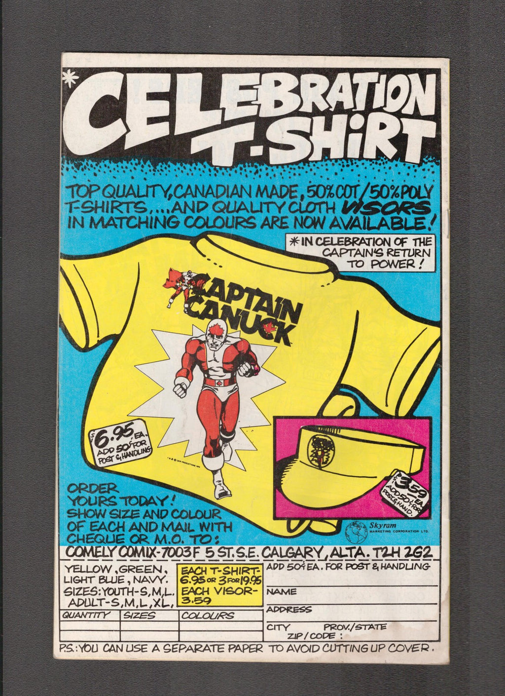 Captain Canuck #5 (1979) Richard Comely Comely Comics