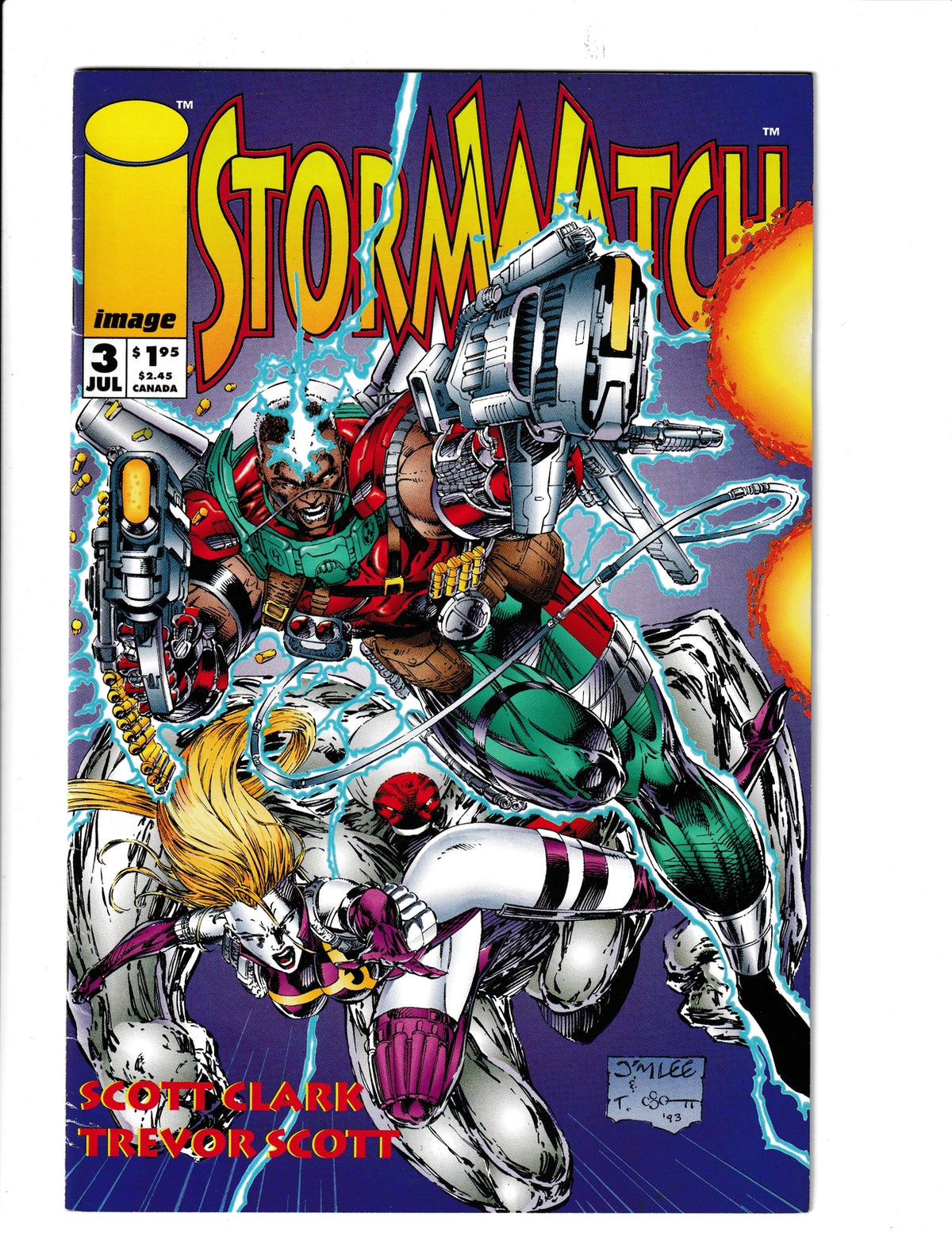 Stormwatch #3 (1993) Image Comics