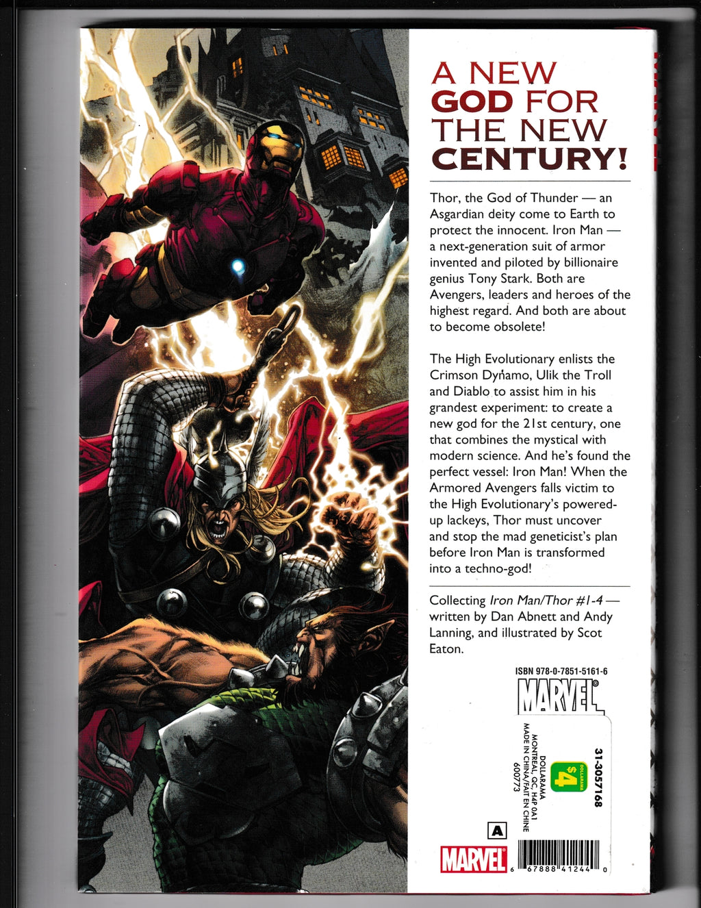 Iron Man/Thor: God Complex #1 (2011) Hardcover HC Marvel Comics