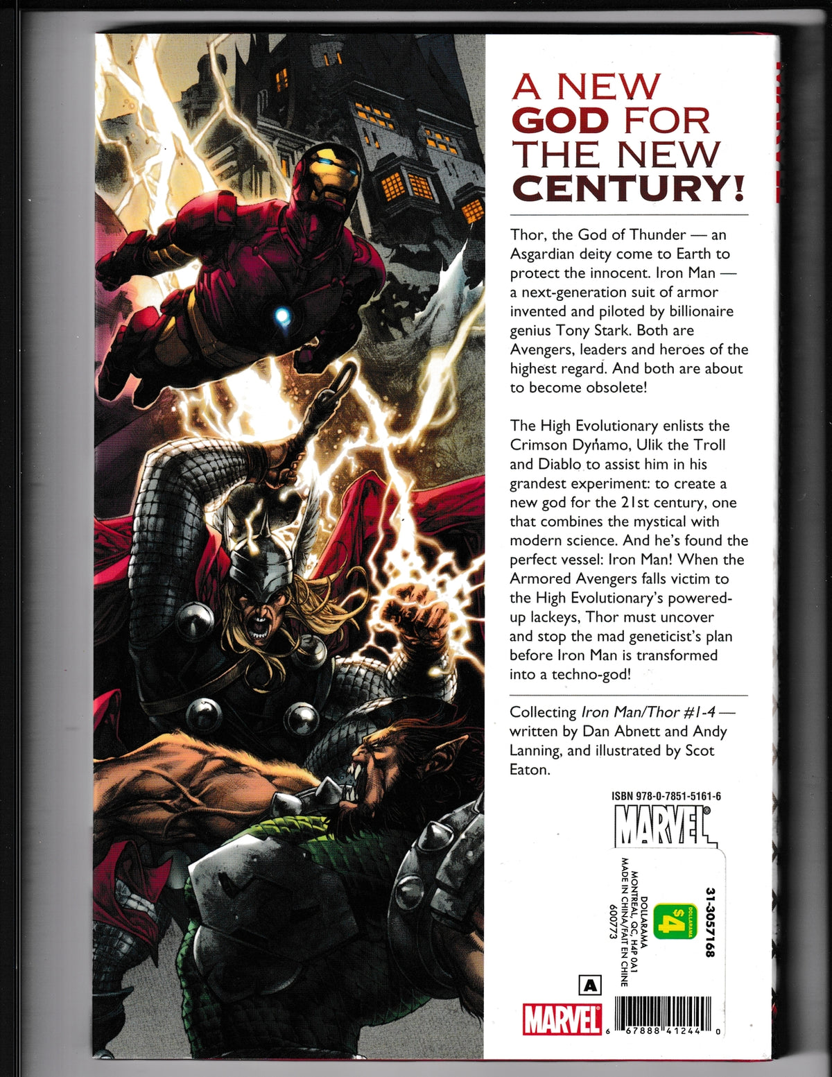 Iron Man/Thor: God Complex #1 (2011) Hardcover HC Marvel Comics