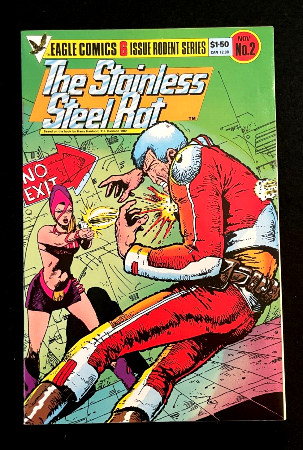 Stainless Steel Rat 1-6 (1985) Complete Set Eagle Comics Higher Grade