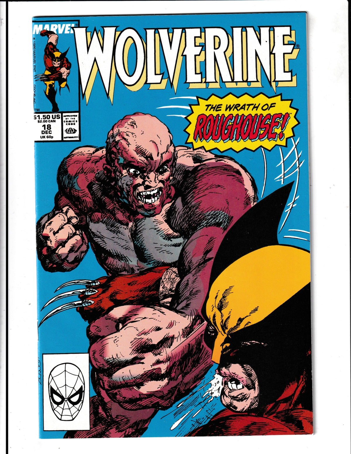 Wolverine #18 (1989) High Grade Marvel Comics