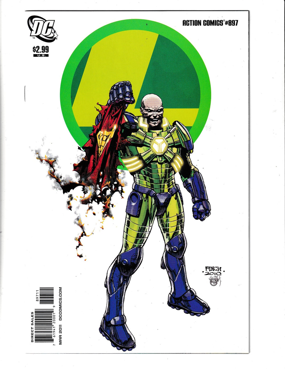 Action Comics #897 (2011) Superman DC Comics