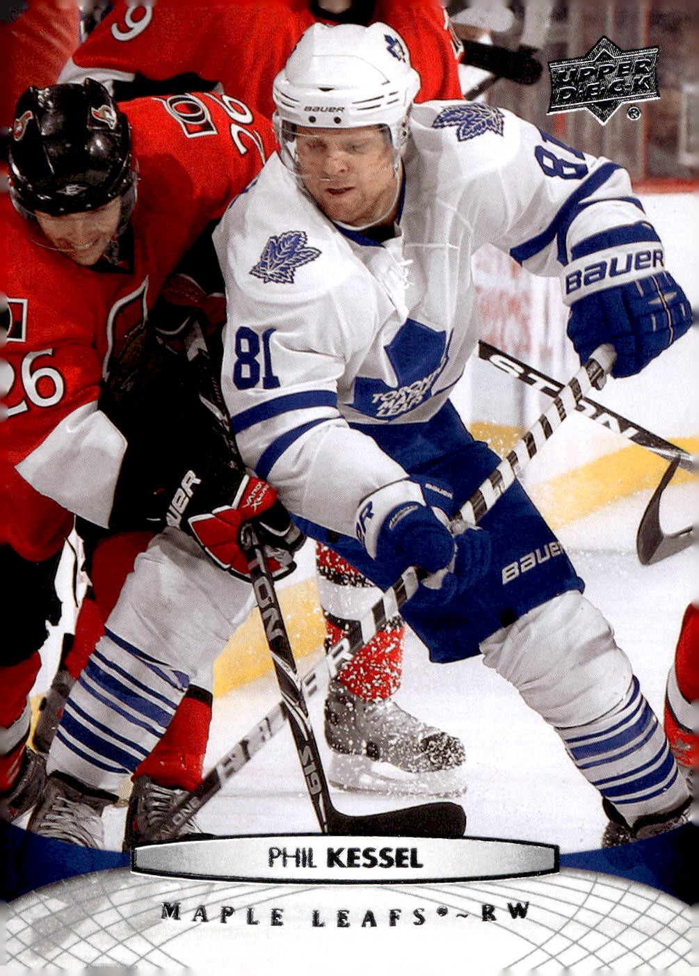 2011-12 Upper Deck #19 Phil Kessel Hockey Toronto Maple Leafs