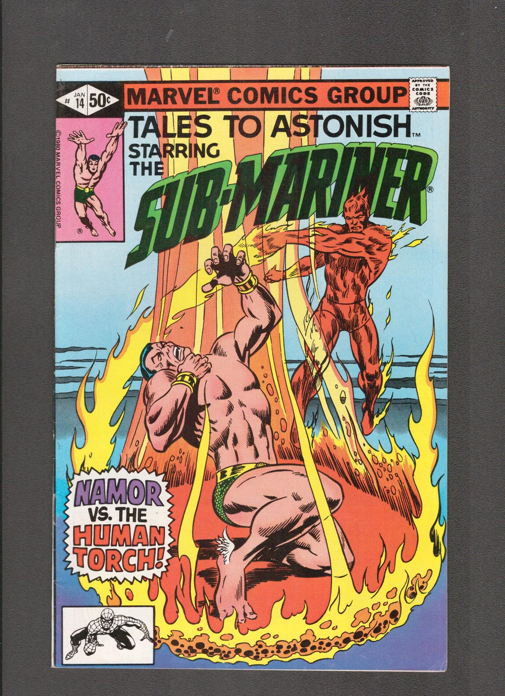 Tales to Astonish #14 (1981) Namor vs Human Torch Marvel Comics