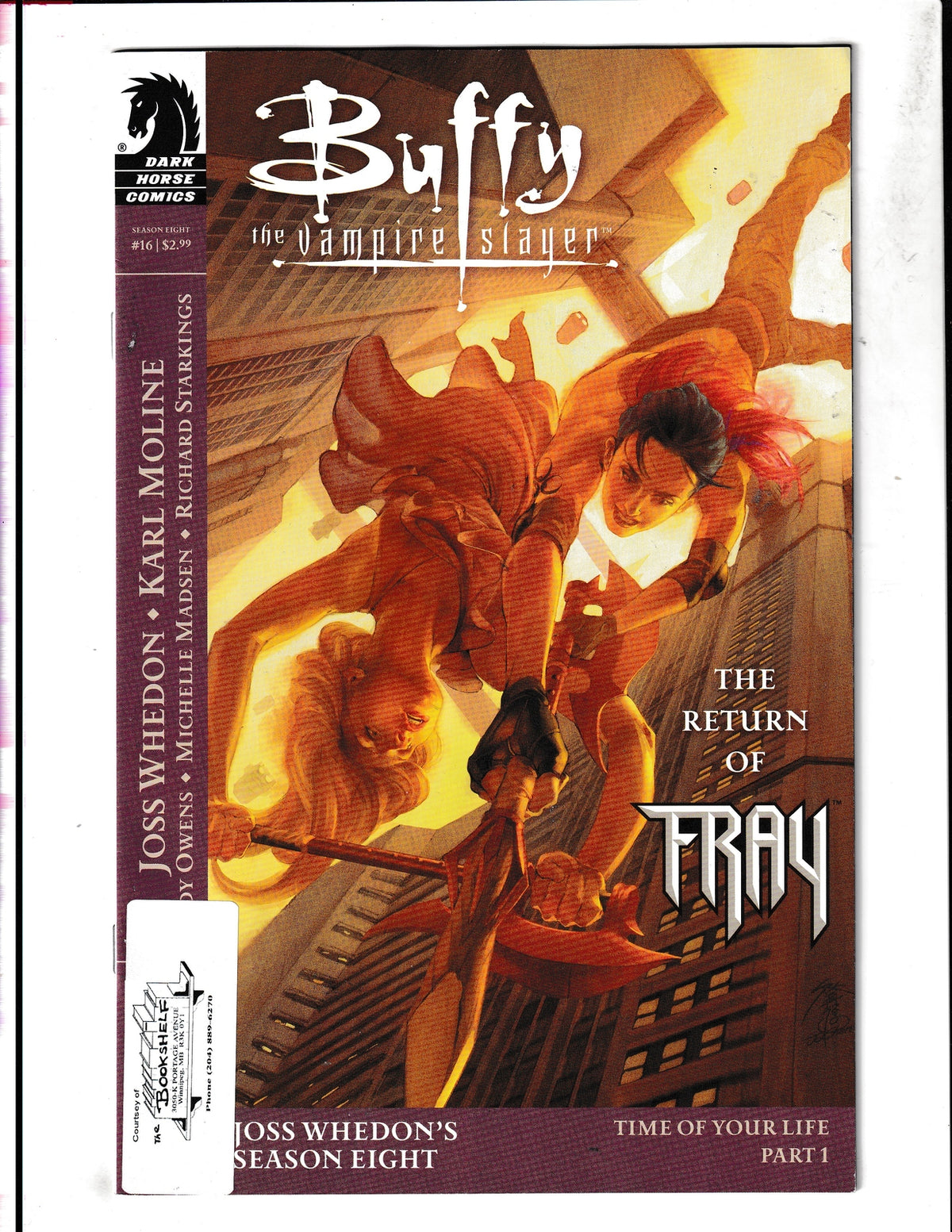 Buffy the Vampire Slayer #16 (2008) Season 8 Dark Horse Comics