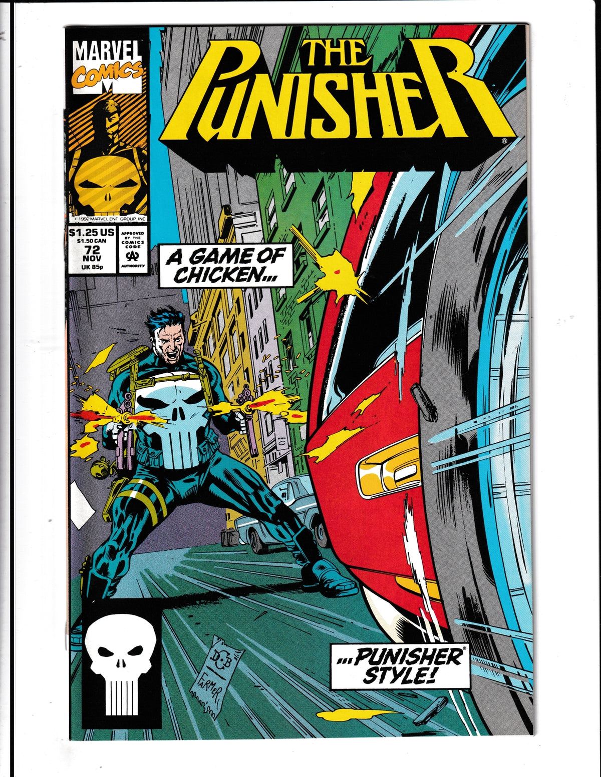 Punisher #72 (1992) Marvel Comics