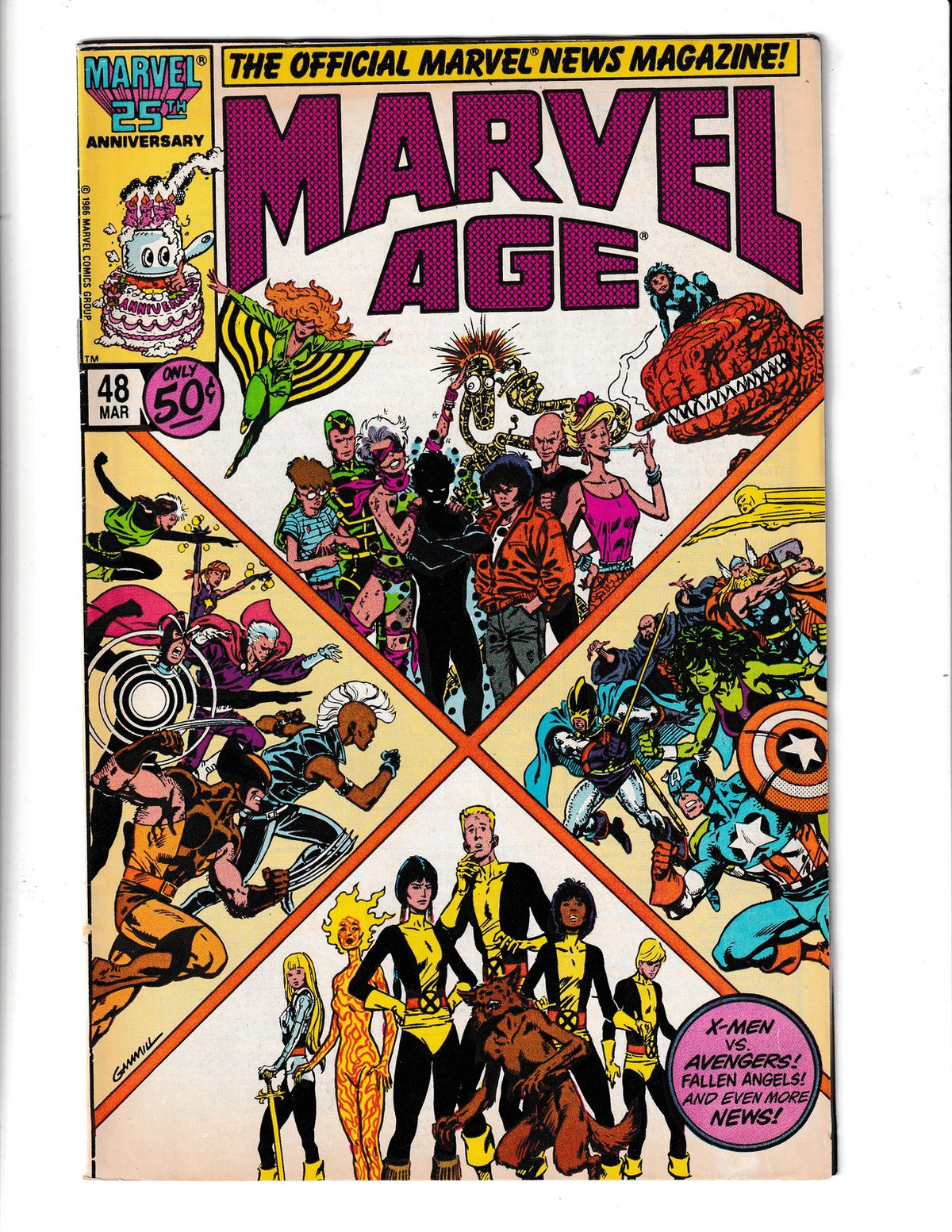 Marvel Age #48 (1987) Marvel Comics