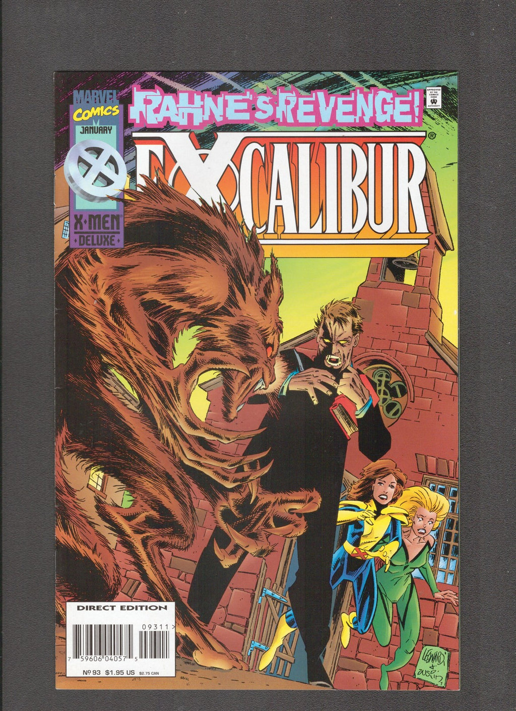 Excalibur #93 (1995) Leonard Marvel Comics