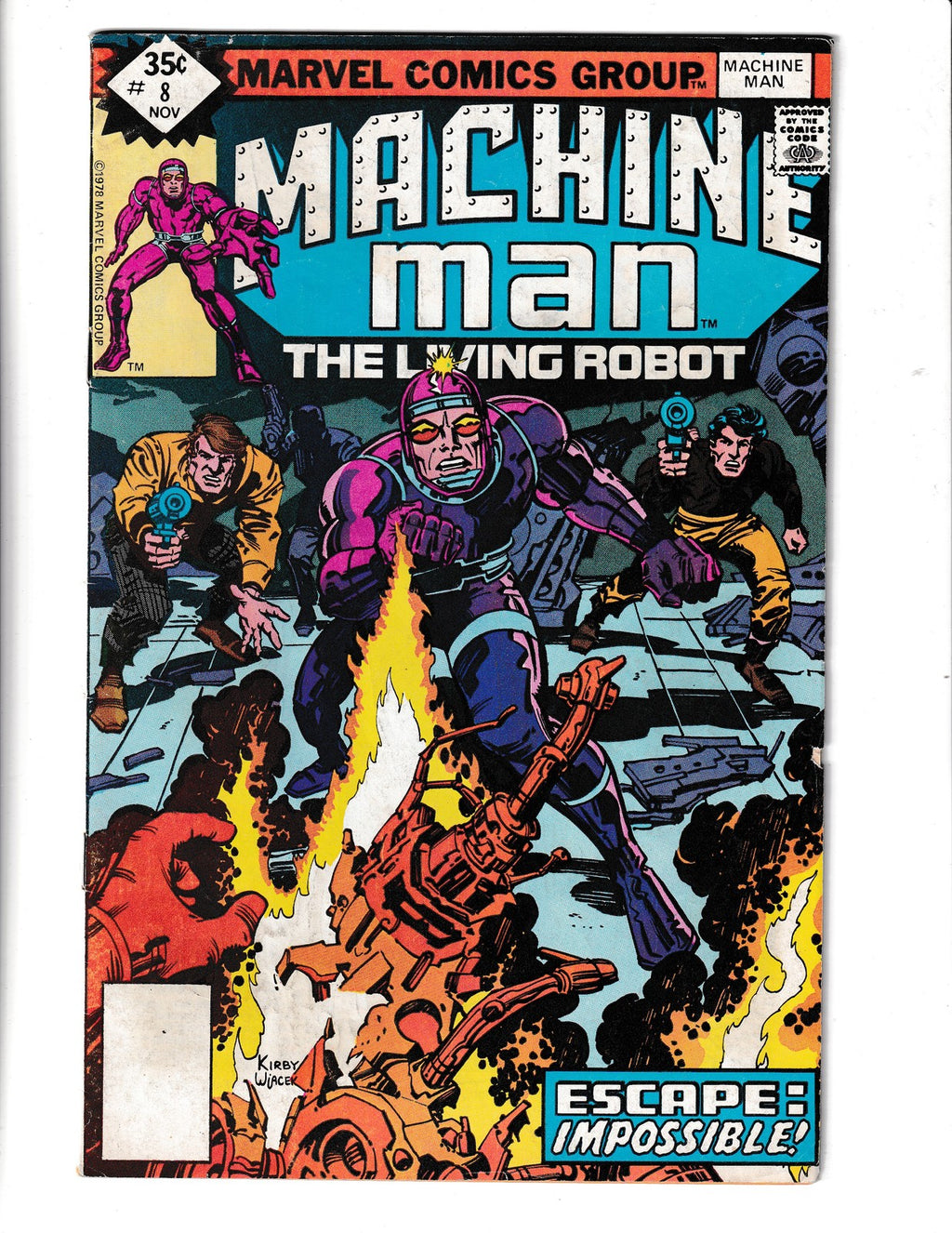 Machine Man #8 (1978) Marvel Comics