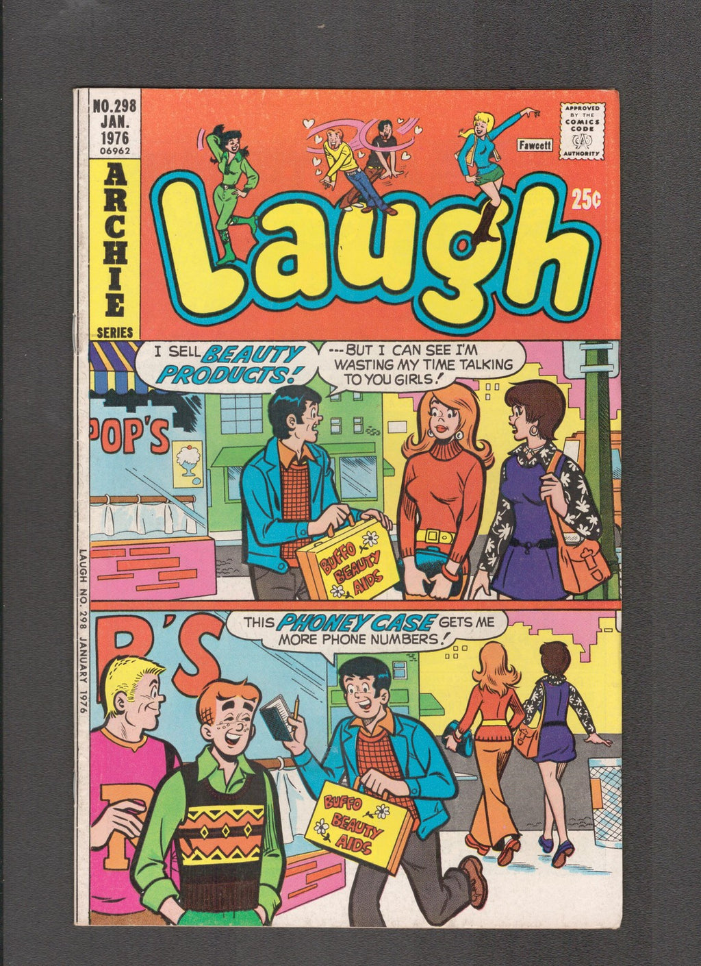 Laugh Comics #298 (1976) Reggie Cover Archie Comics
