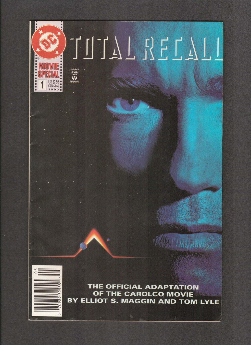 Total Recall #1 (1990) Arnold Schwarzenegger DC Comics