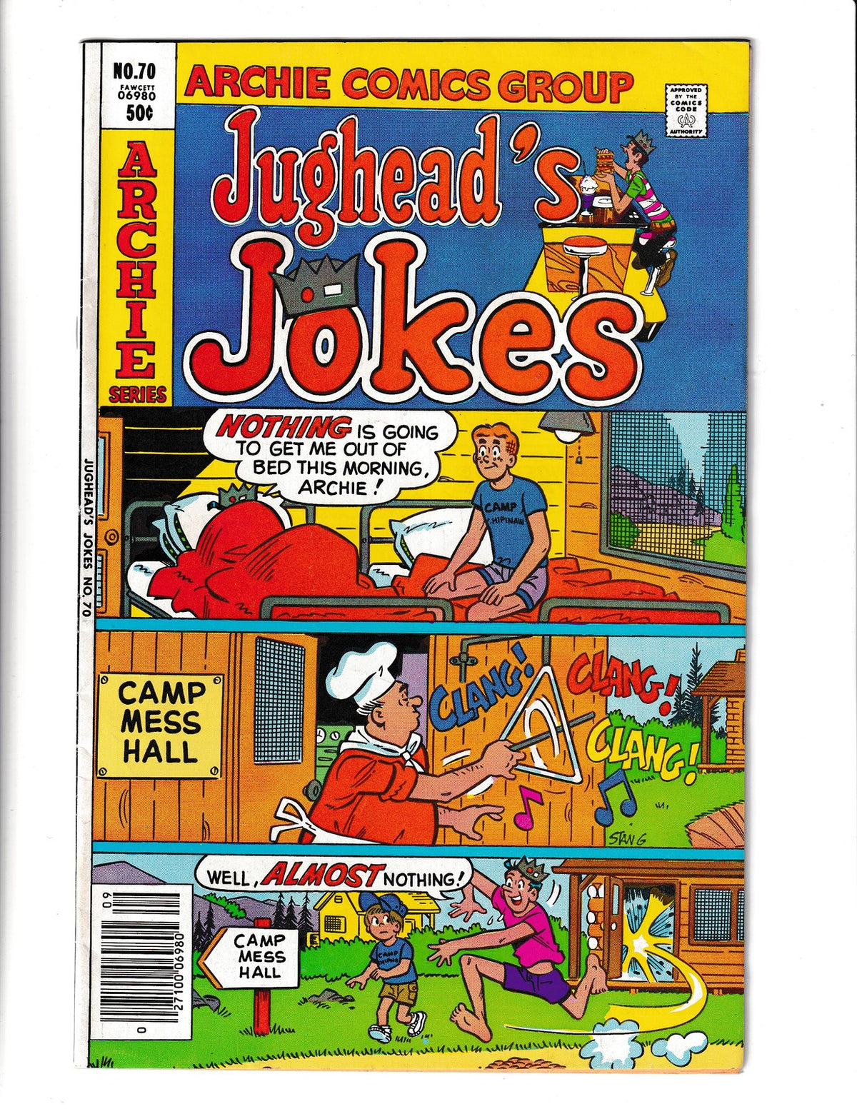 Jughead's Jokes #70 (1980) Archie Comics