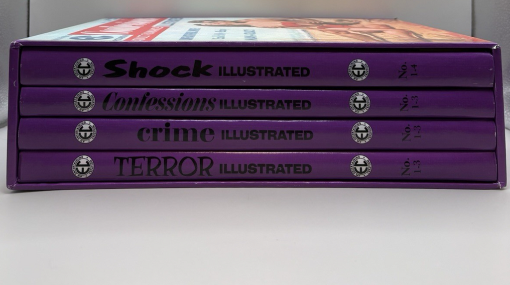 EC Comics Picto-Fiction Shock/Terror/Crime/Confessions Illustrated Box Set 2006