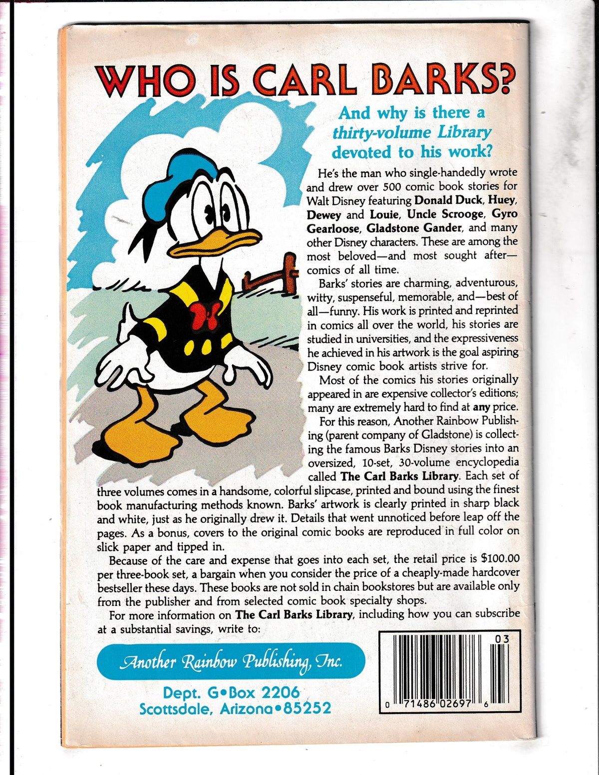 Donald Duck #251 (1987) Gladstone Comics