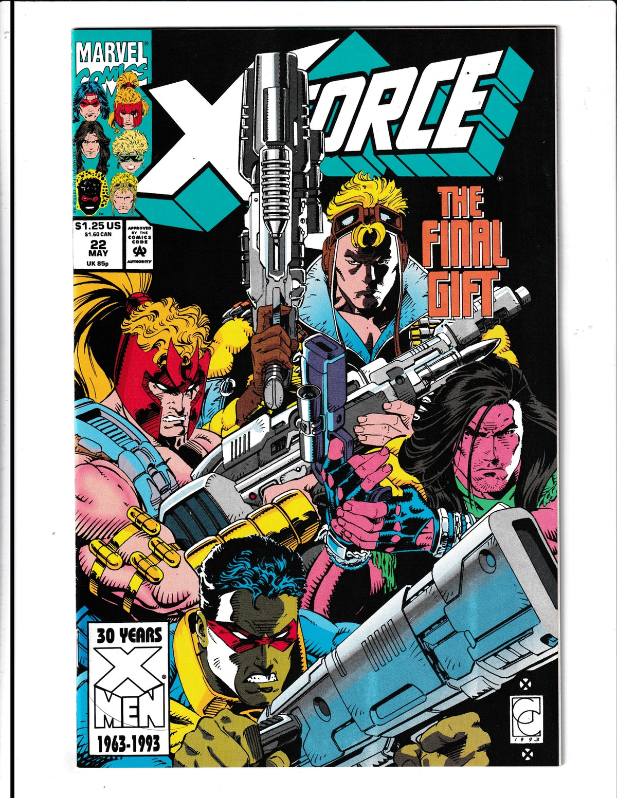 X-Force #22 (1993) Marvel Comics