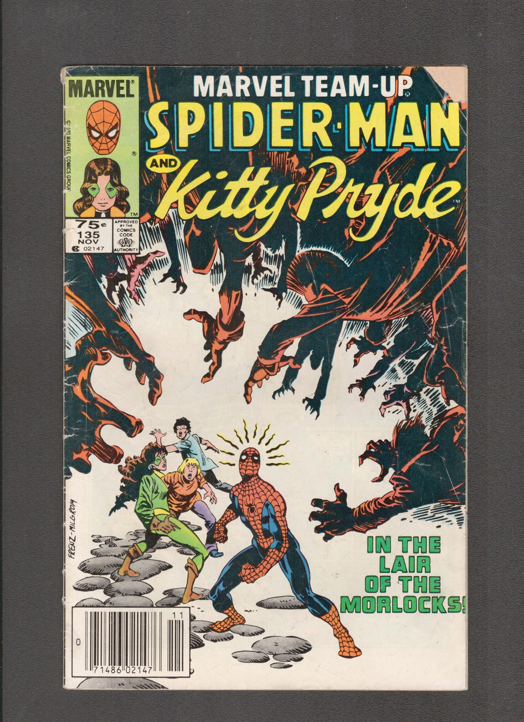Marvel Team-Up #135 (1983) Spider-Man, Kitty Pryde Marvel Comics