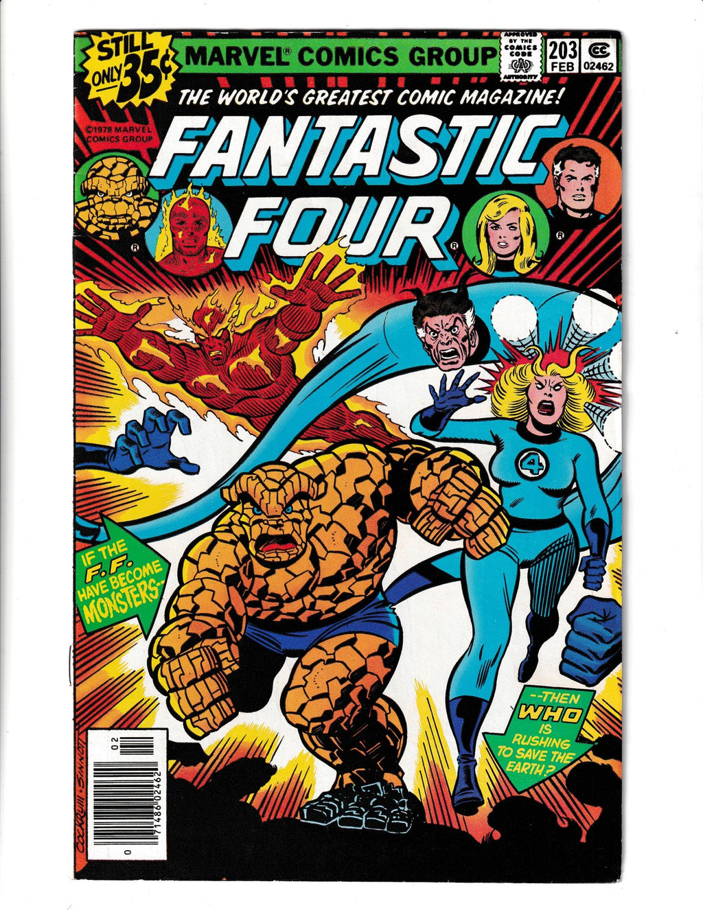 Fantastic Four #203 (1979) Marvel Comics SKU:2423