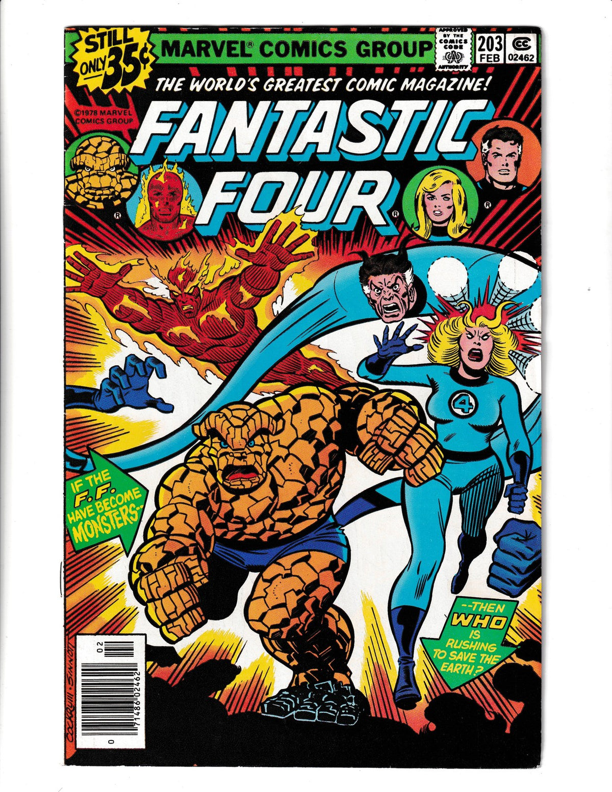 Fantastic Four #203 (1979) Marvel Comics SKU:2423