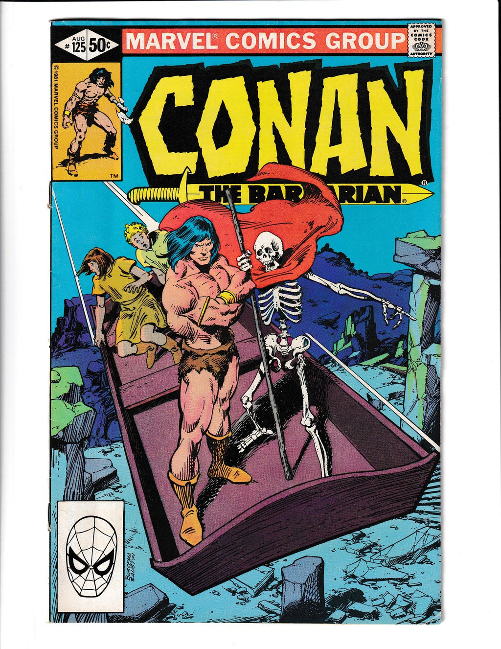 Conan the Barbarian #125 (1981) Marvel Comics SKU:3389