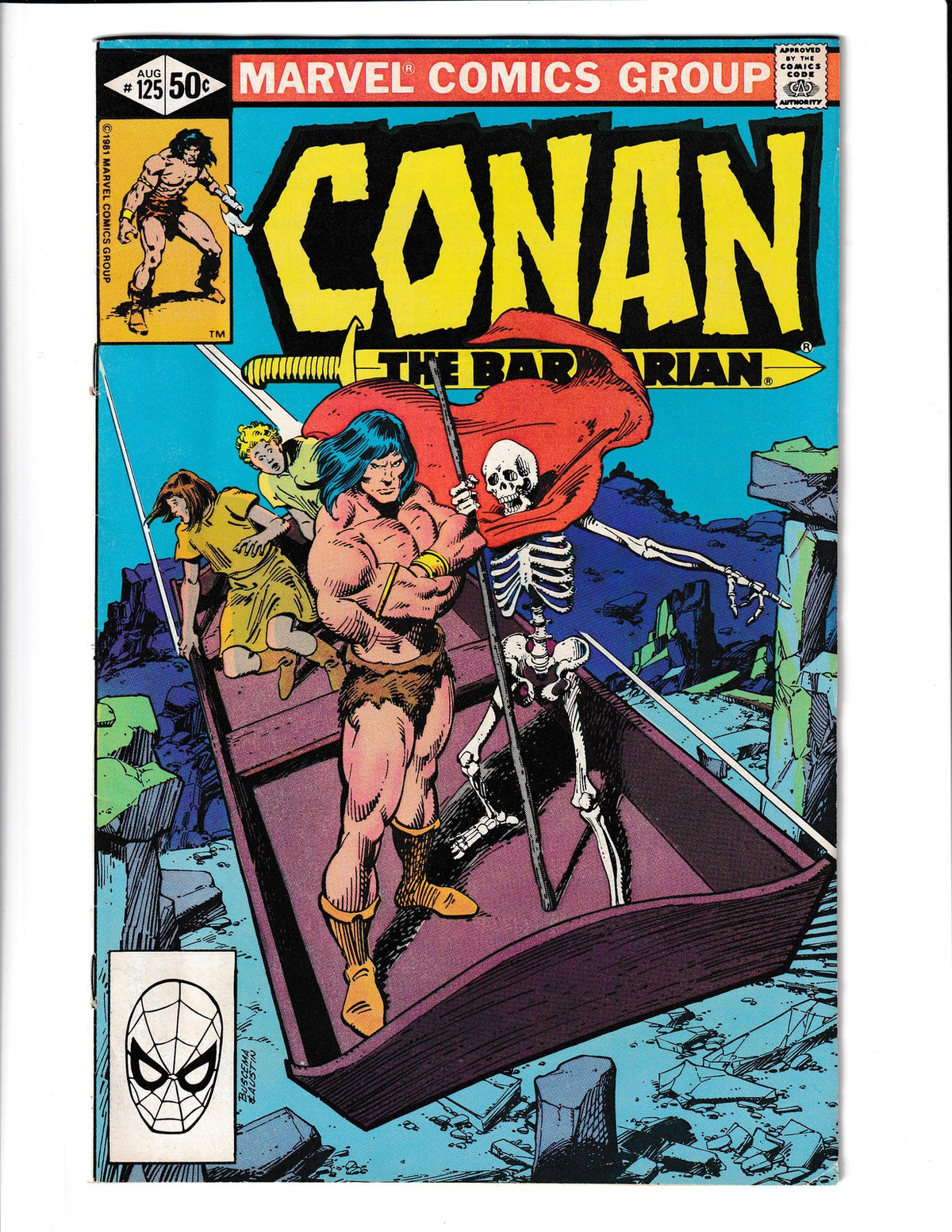 Conan the Barbarian #125 (1981) Marvel Comics SKU:3389