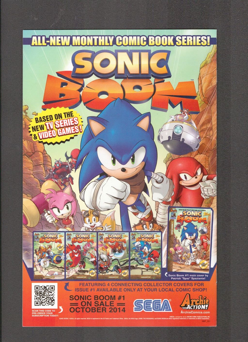 Sonic the Hedgehog #265 (2014) LOW PRINT RUN Archie Comics