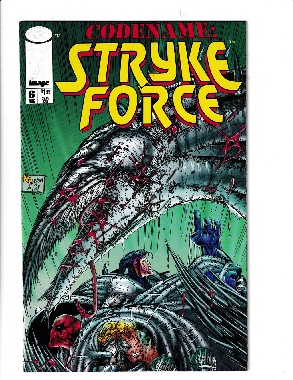 Codename: Stryke Force #6 (1994) Finch Image Comics