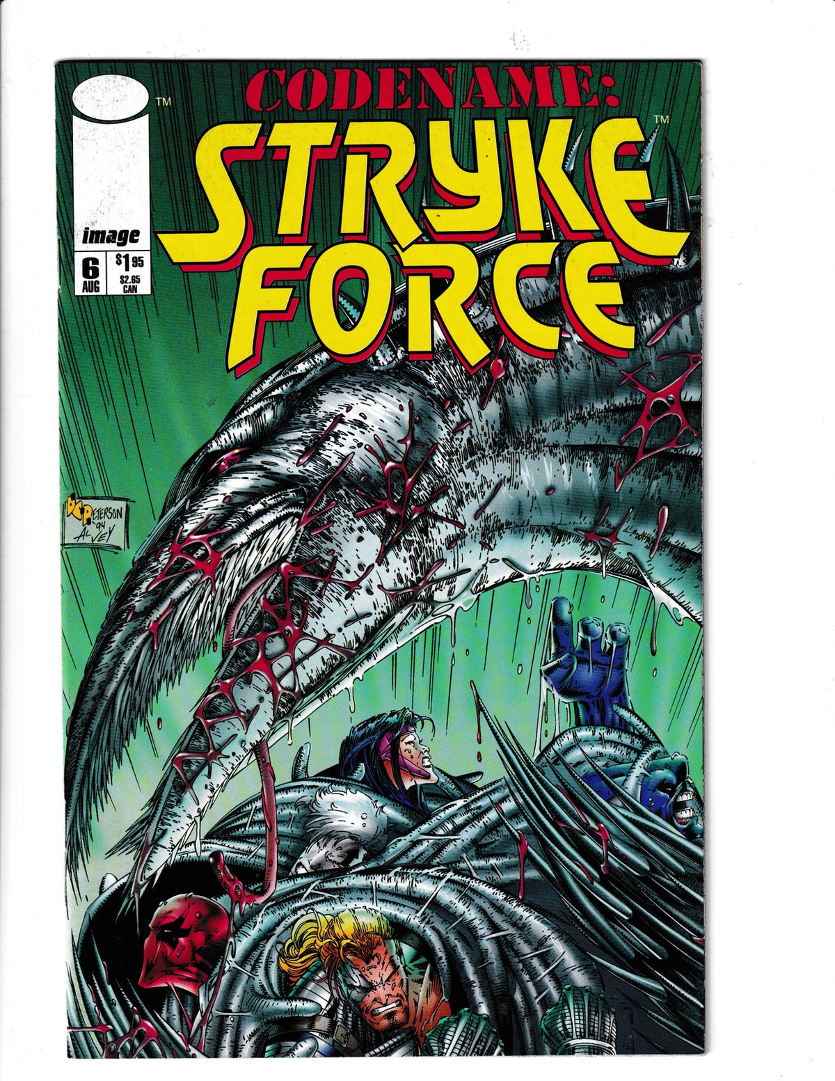 Codename: Stryke Force #6 (1994) Finch Image Comics