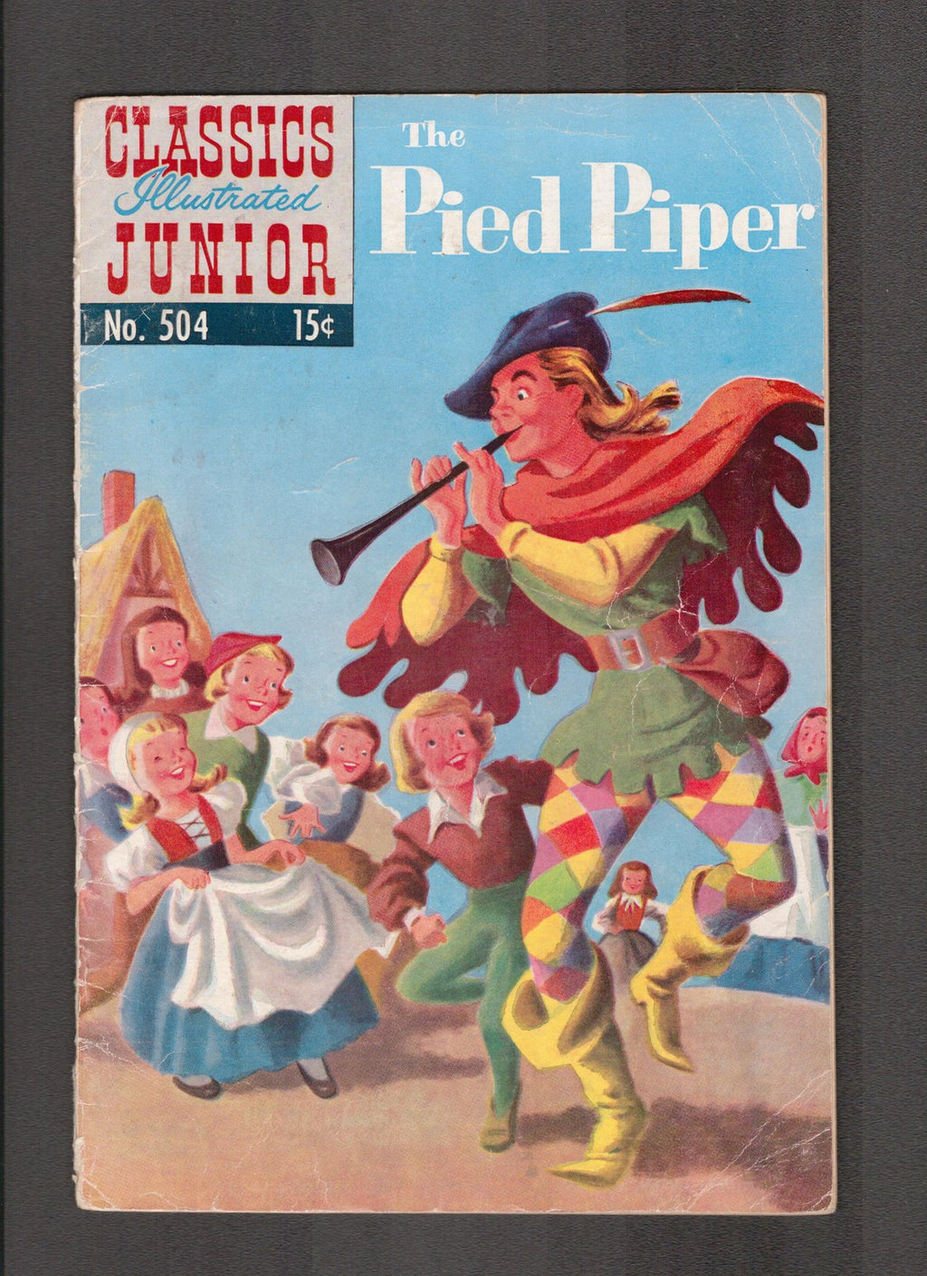 Classics Illustrated Junior #504 (1954) The Pied Piper Gliberton Comics