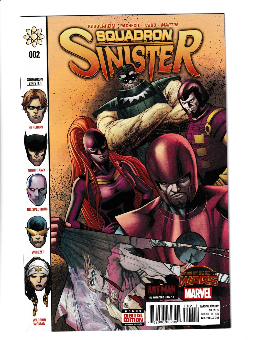 Squadron Sinister #2 (2015) Marvel Comics