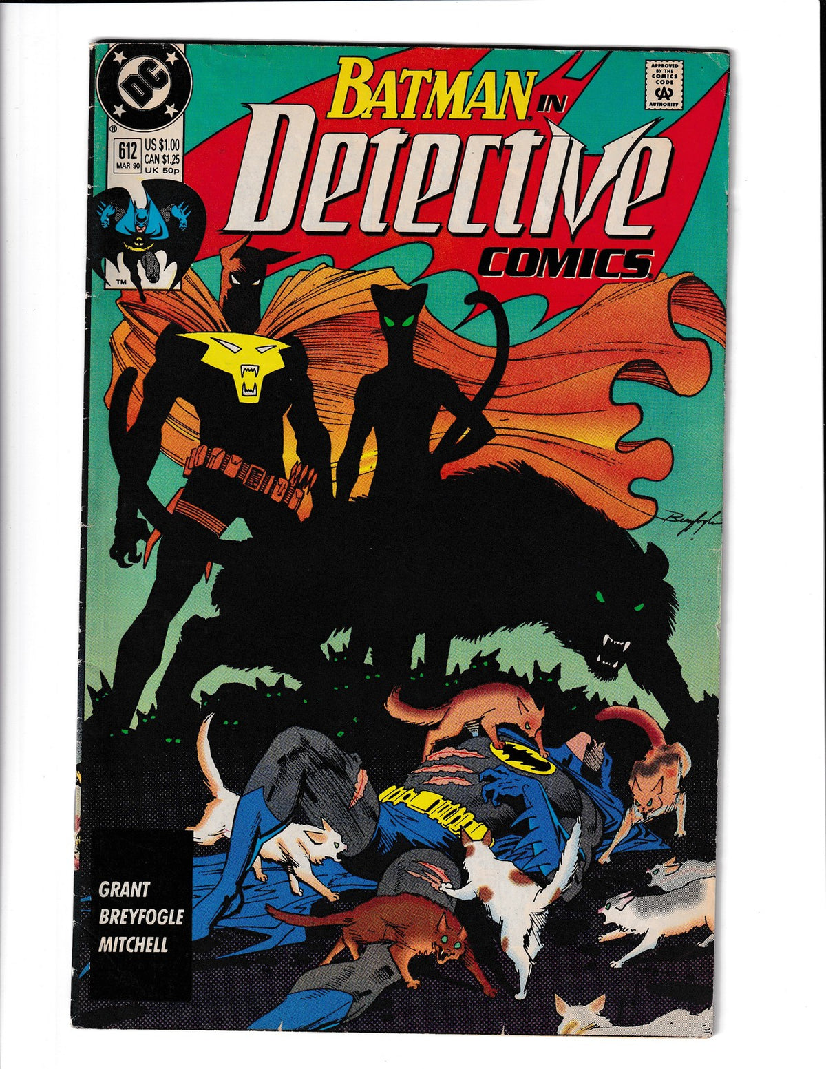 Detective Comics #612 (1990) Catman, Catwoman DC Comics