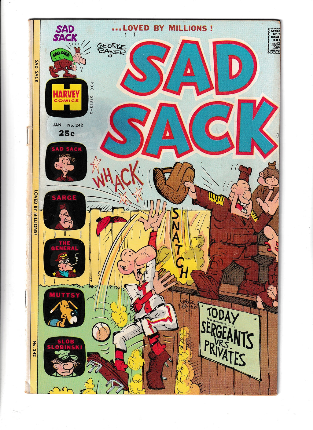 Sad Sack Comics #242 (1975) Harvey Comics