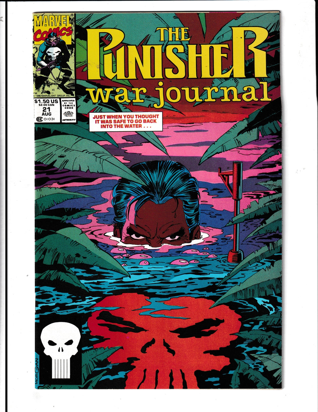 Punisher: War Journal #21 (1990) Marvel Comics SKU:995