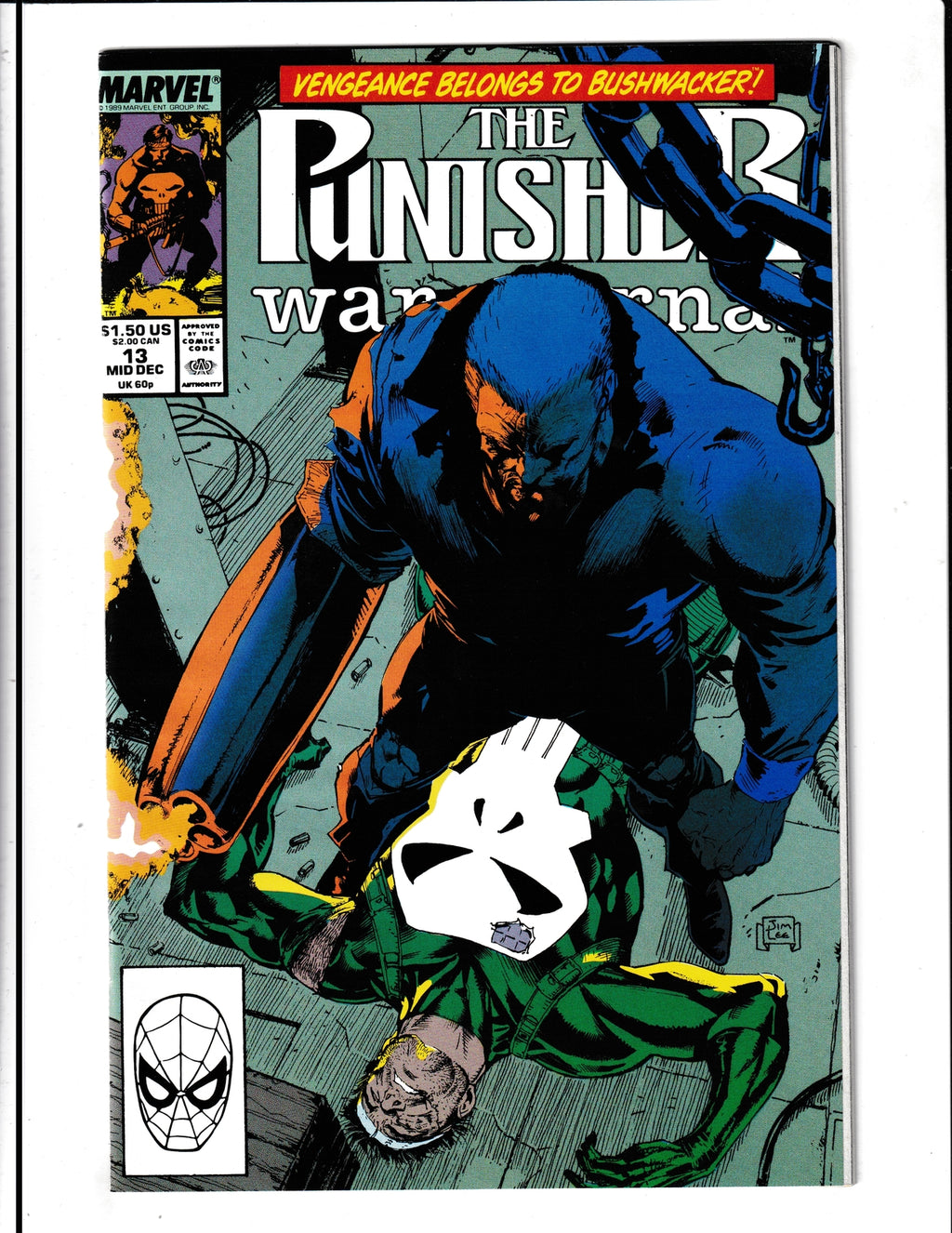 Punisher: War Journal #13 (1990) Higher Grade Marvel Comics
