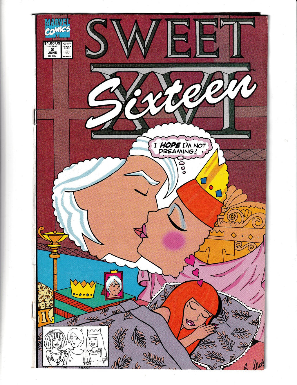 Sweet Sixteen XVI #2 (1991) Marvel Comics