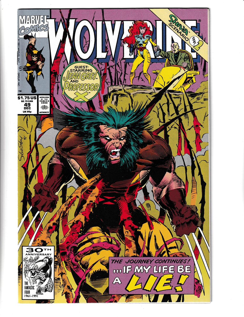 Wolverine #49 (1991) High Grade Marvel Comics SKU:125