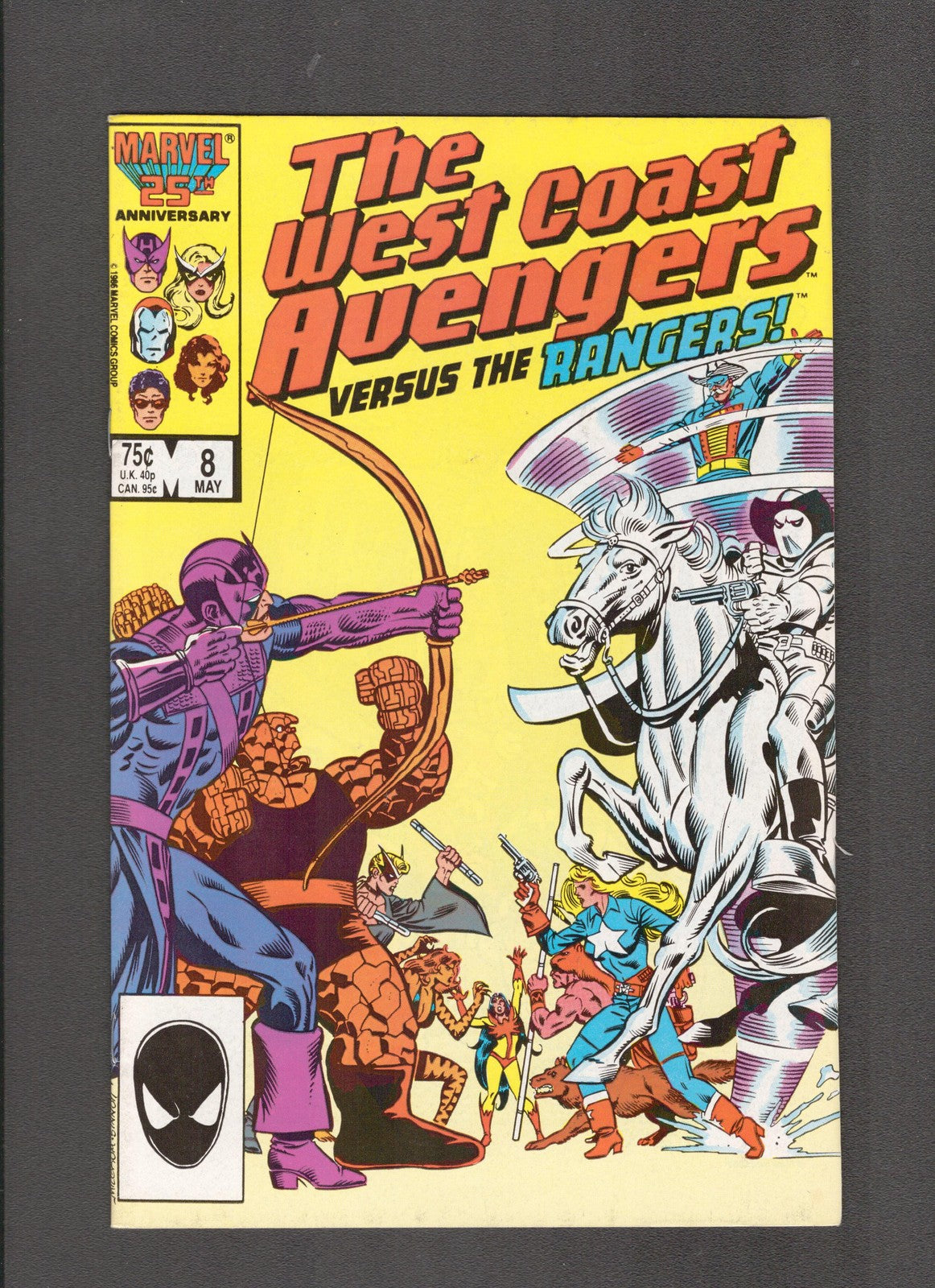 West Coast Avengers #8 (1988) Al Milgrom, Joe Sinnott Marvel Comics