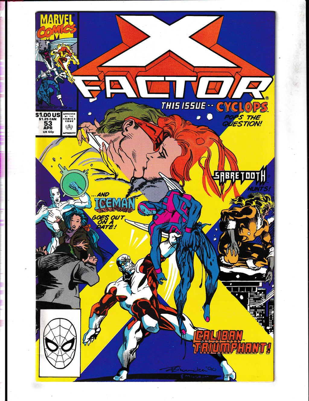 X-Factor #53 (1990) Higher Grade Marvel Comics