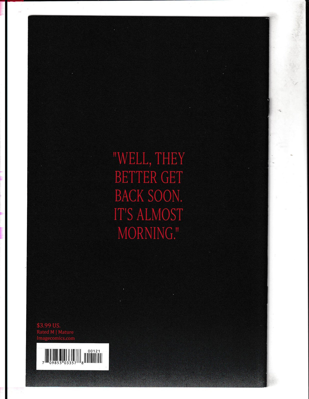 Little Monsters #1B (2022) Jeff Lemire Variant Image Comics