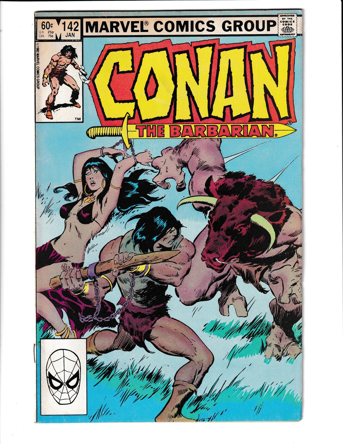 Conan the Barbarian #142 (1983) Buscema Marvel Comics