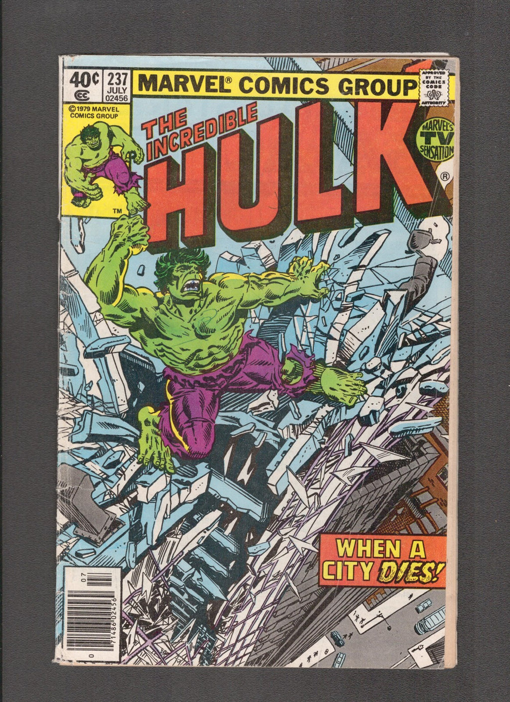 Incredible Hulk #237 (1979) Jack Abel, Al Milgrom Marvel Comics
