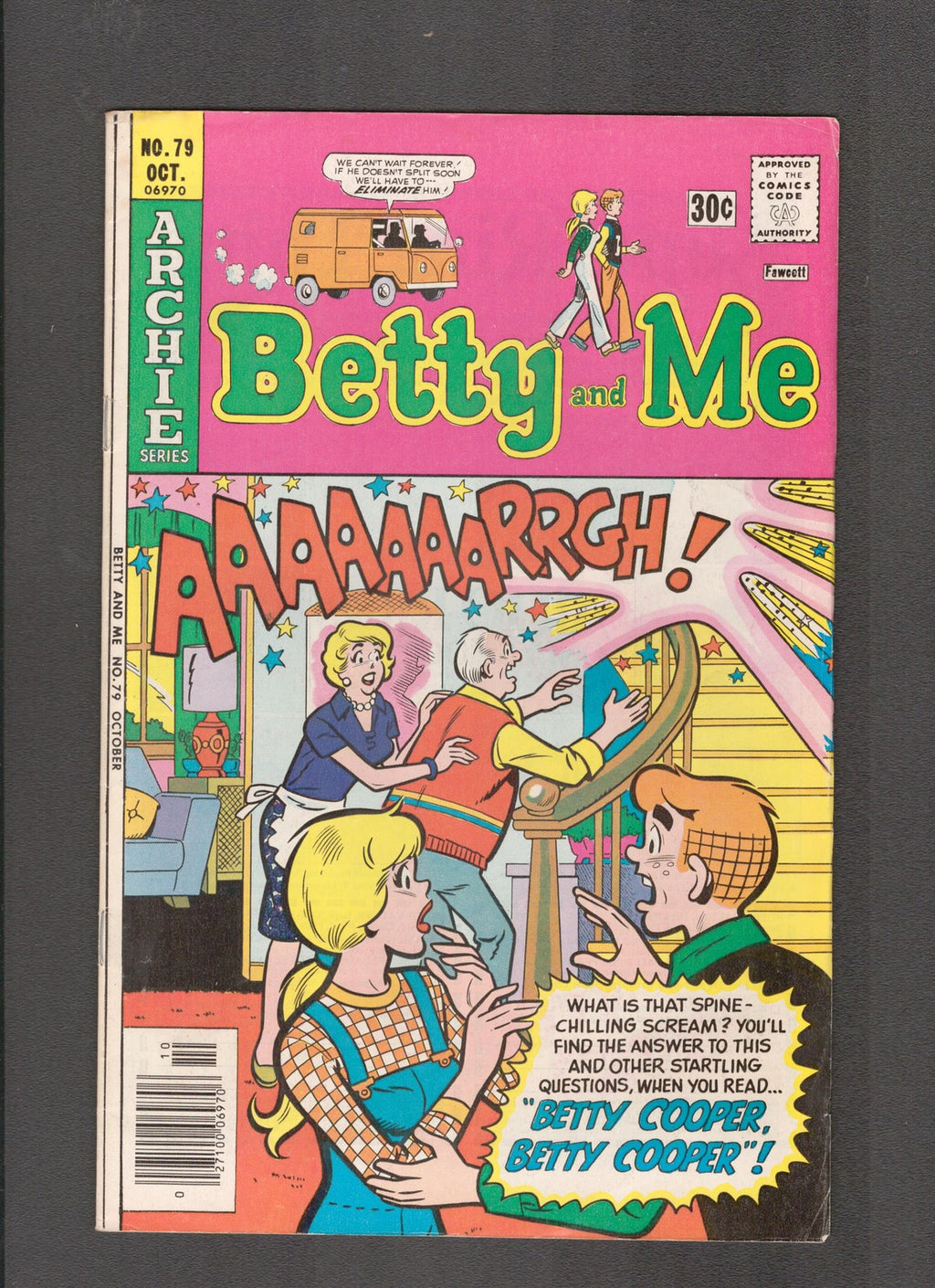 Betty and Me #79 (1976) Betty Cooper Archie Comics