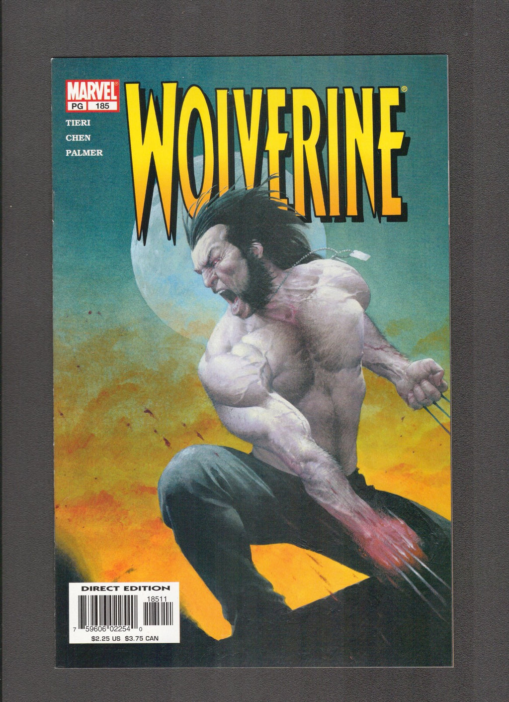 Wolverine #185 (2003) Tom Palmer Sr., Esad Ribic Marvel Comics