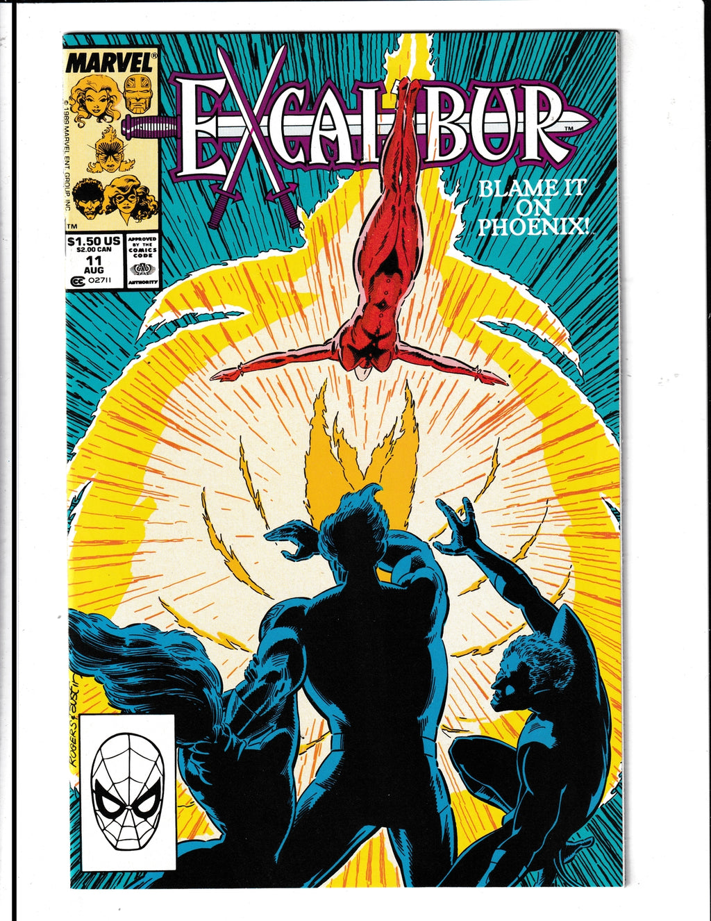 Excalibur #11 (1989) HIGH GRADE Marvel Comics