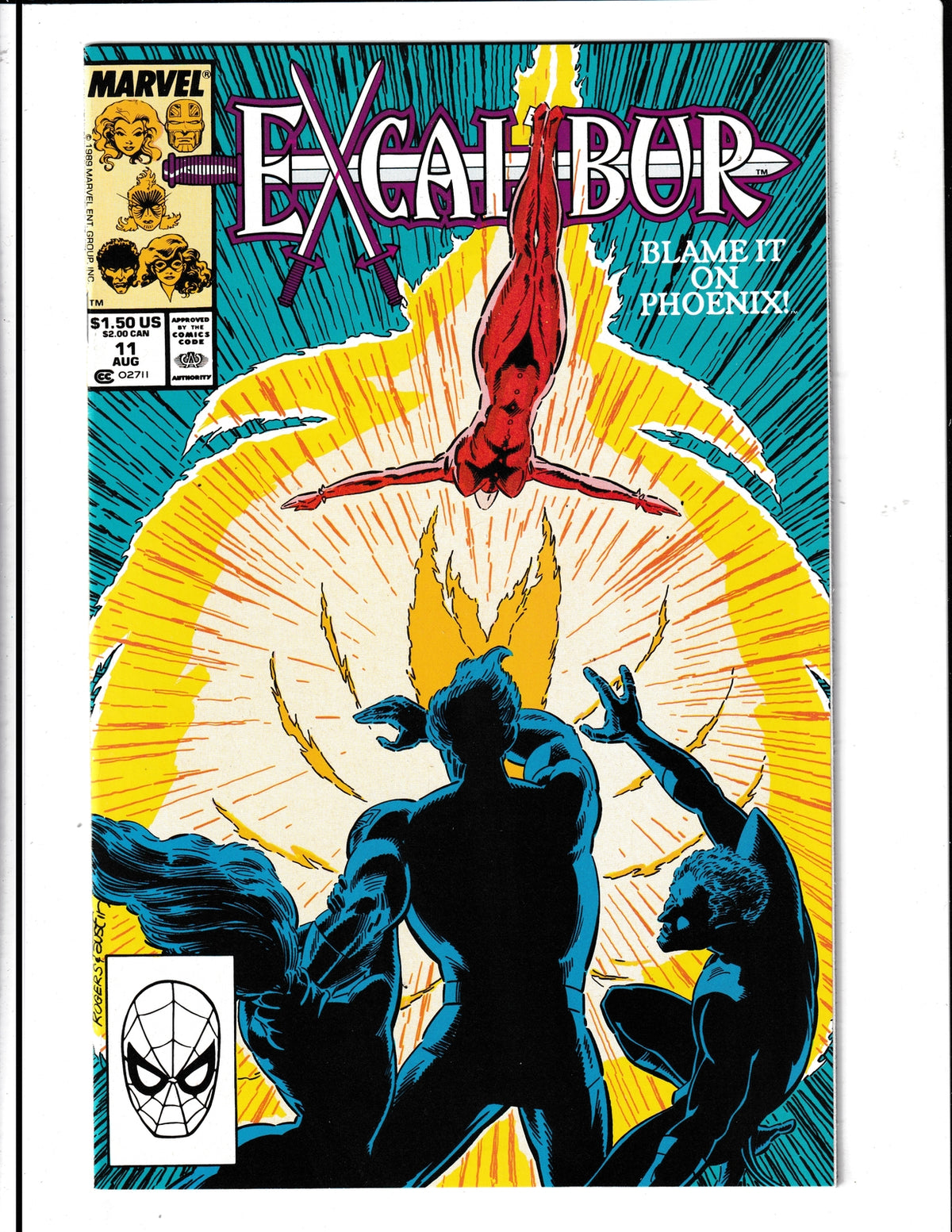 Excalibur #11 (1989) HIGH GRADE Marvel Comics