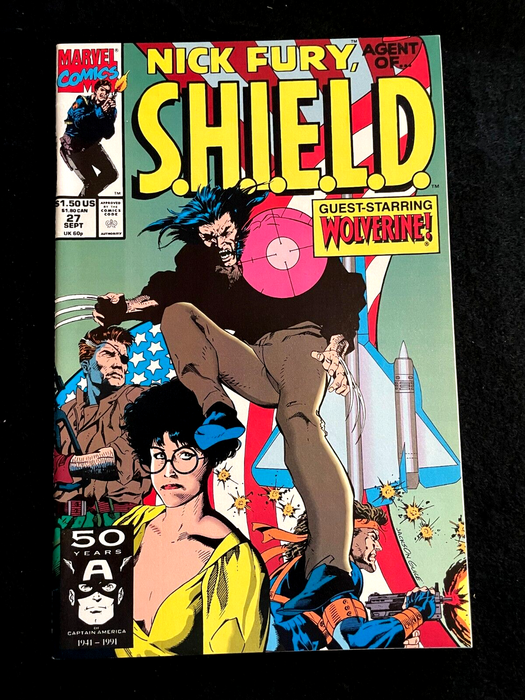 Nick Fury, Agent of S.H I.E.L.D #27 1991 - Wolverine - Marvel