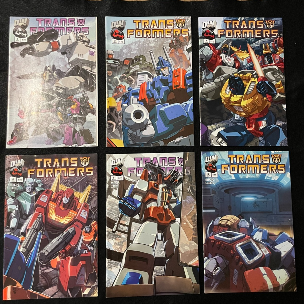 Transformers: Generation One - Complete Set of 6  #1-6 (2003) Dreamwave