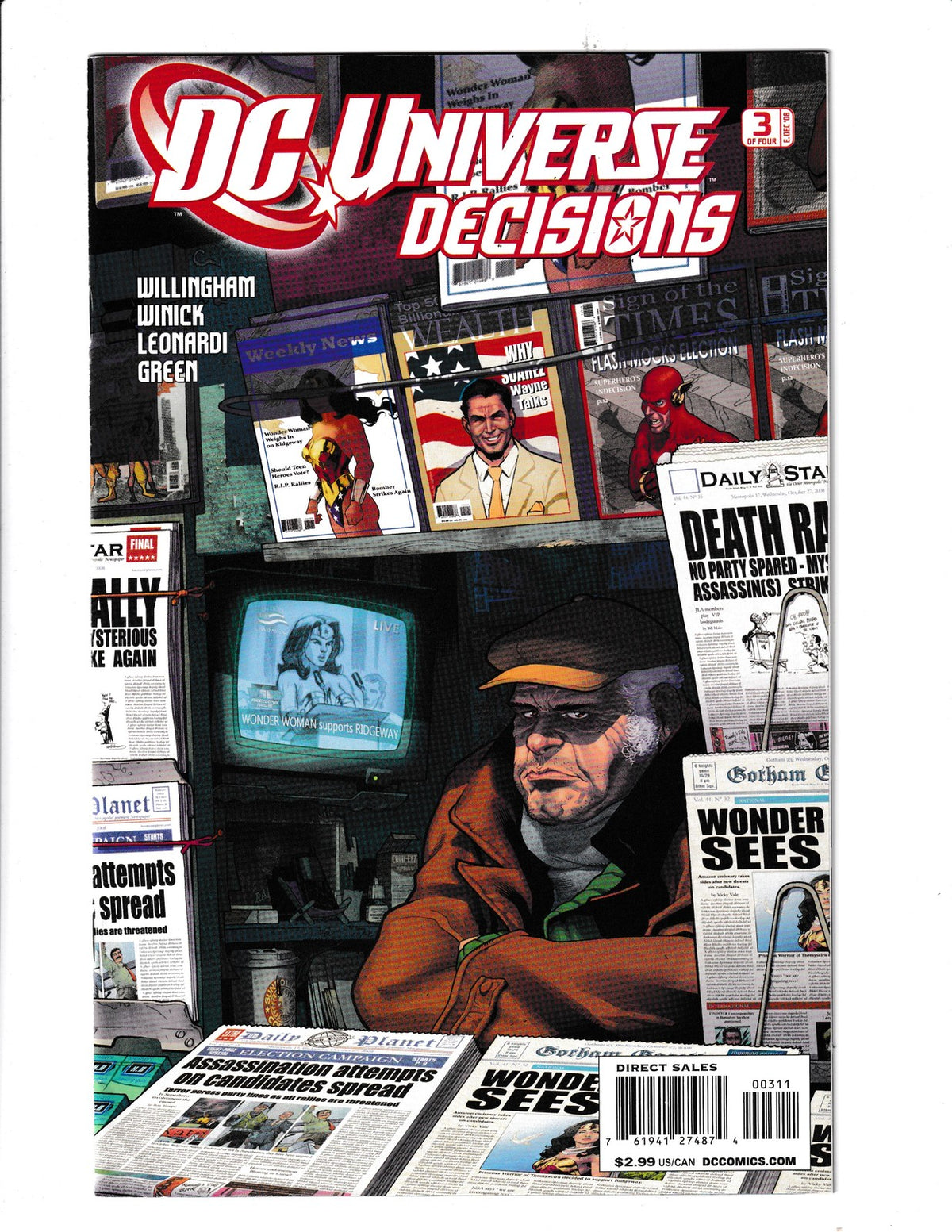 DC Universe: Decisions #3 (2008) DC Comics