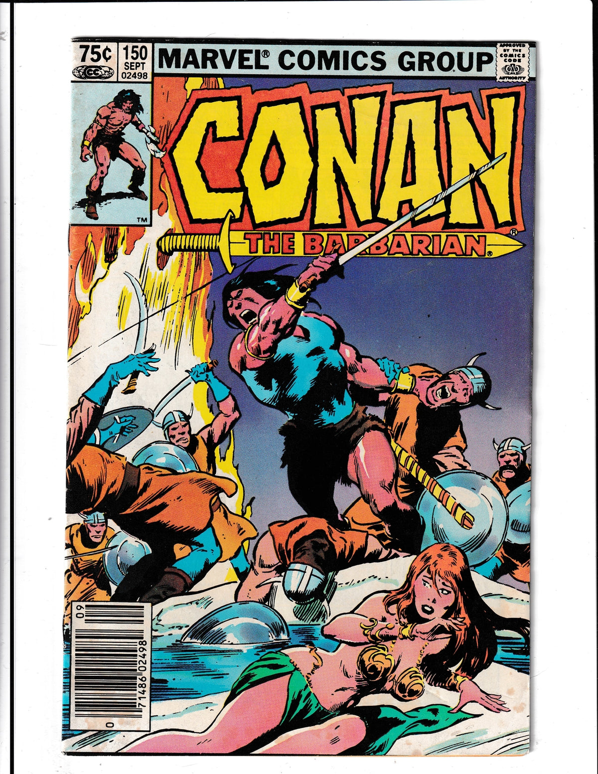 Conan the Barbarian #150 (1983) Marvel Comics SKU:559